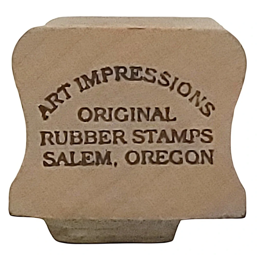 VTG Art Impressions Larry Rubber Stamp 1